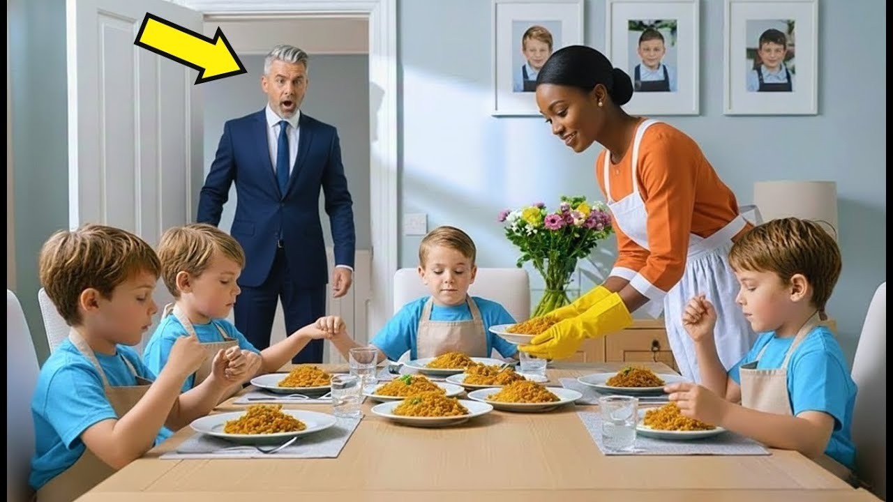 The Millionaire Arrived Home Unannounced at Lunchtime—and Couldn’t Believe What He Saw