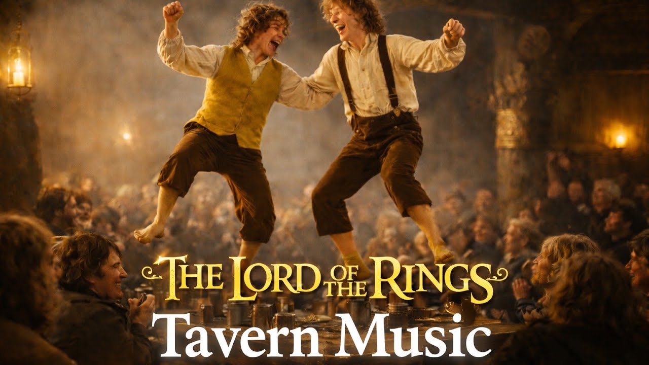 The Green Dragon | The Lord of the Rings Tavern Music | Shire Ambience & Happy Hobbit Folk