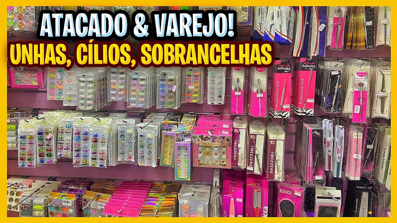 25 DE MARÇO ATACADO! CÍLIOS UNHAS SOBRANCELHAS TUDO NO ATACADO E VAREJO