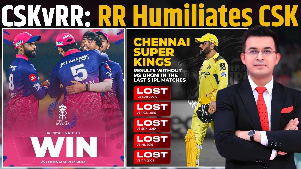 CSK vs RR : Vaibhav Sooryavanshi&rsquo;s 15-ball fifty guides RR to an eight-wicket win over CSK !