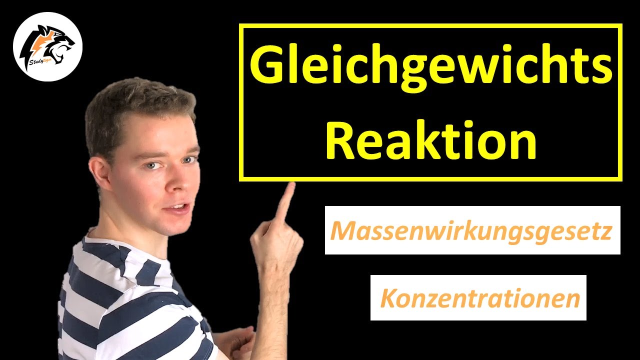 Chemisches Gleichgewicht (Massenwirkungsgesetz) | Chemie Tutorial