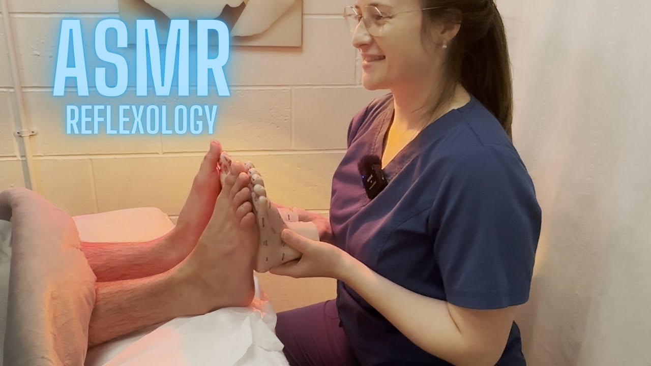 ASMR Reflexology 💫 (Unintentional I Real Person I Accidental ASMR)