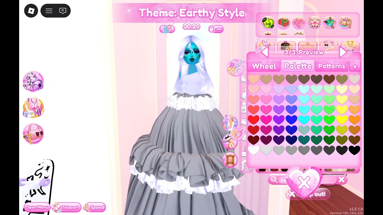 Hrám dress to impress (mám šťastie)