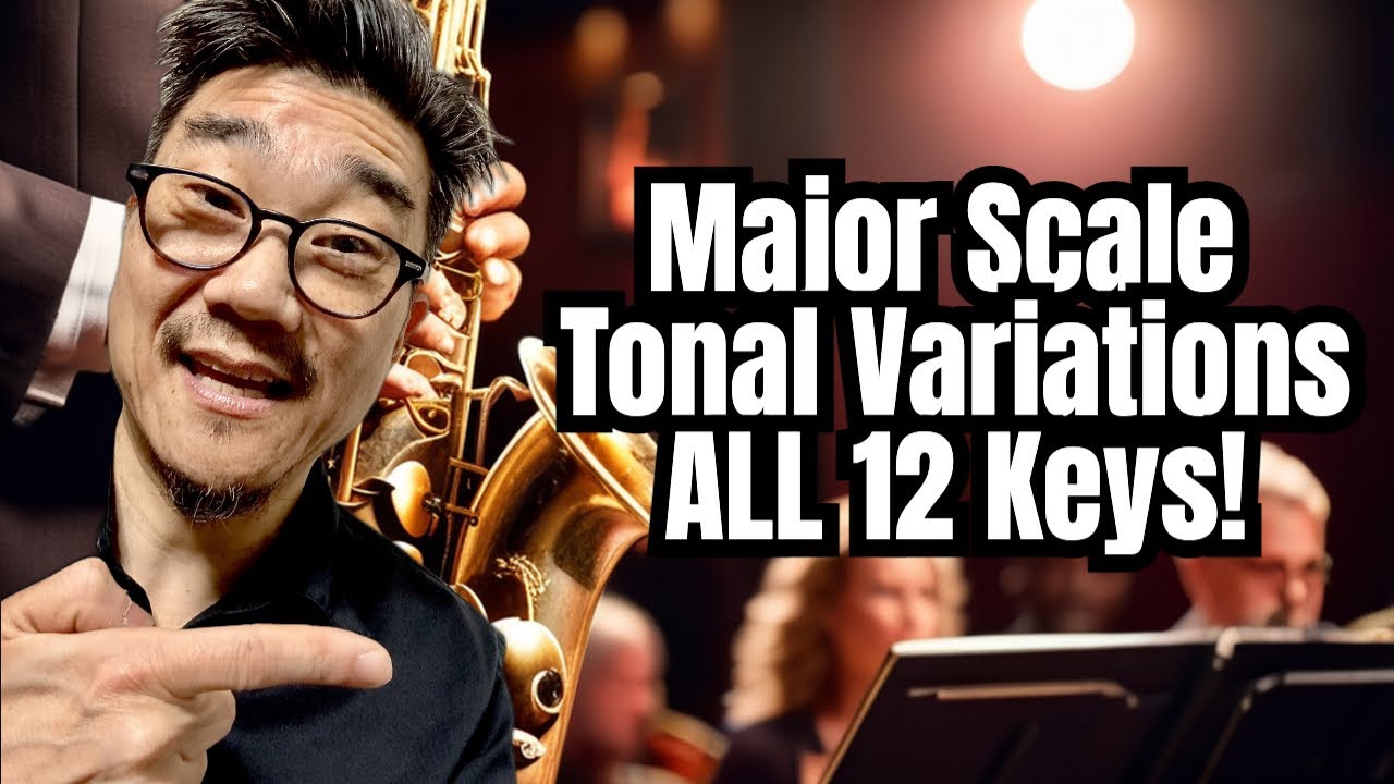 ⭐️Joseph Viola Sax Technique Vol 1🎷Major Scale Tonal Variations