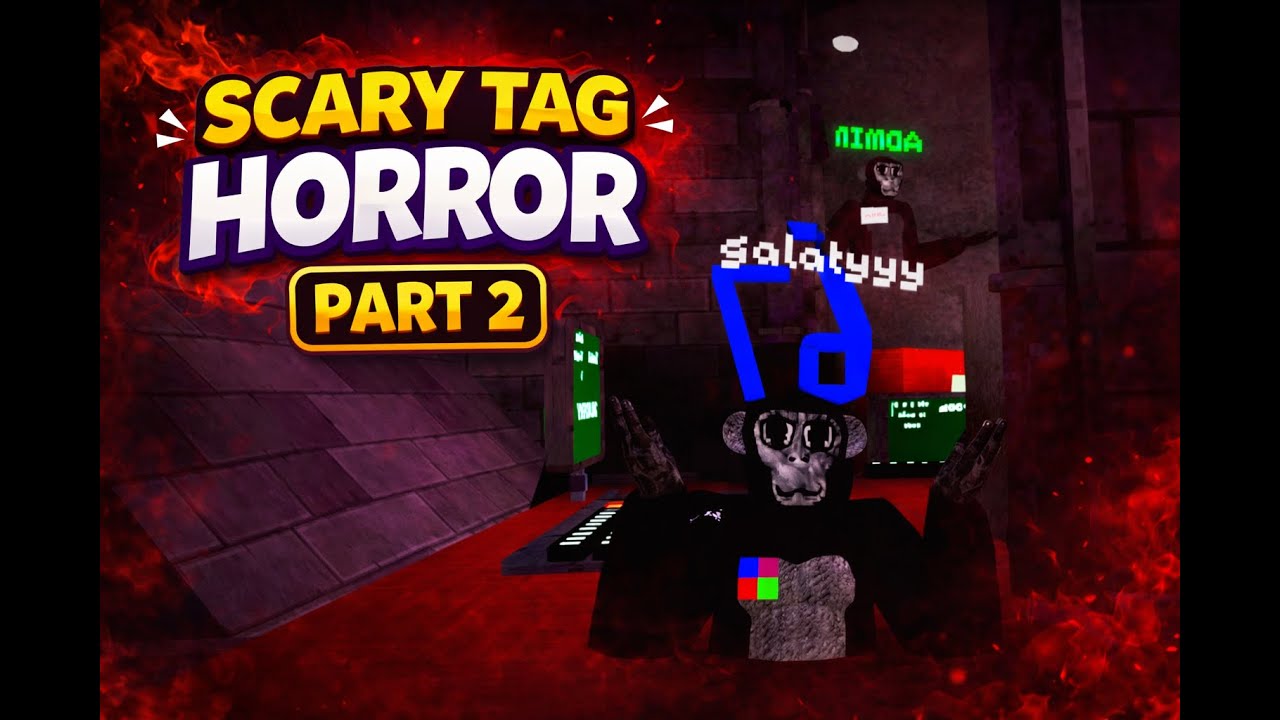 I Played the MAIN LEVELS in Scary Tag Horror… (Part 2)