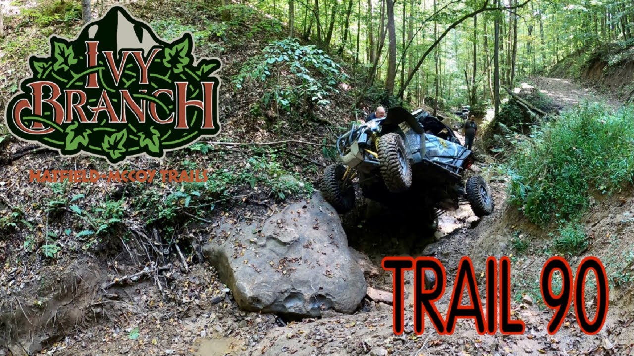 Hatfield McCoy Ivy Branch Double Black Trail 90 | Sheri Sends It