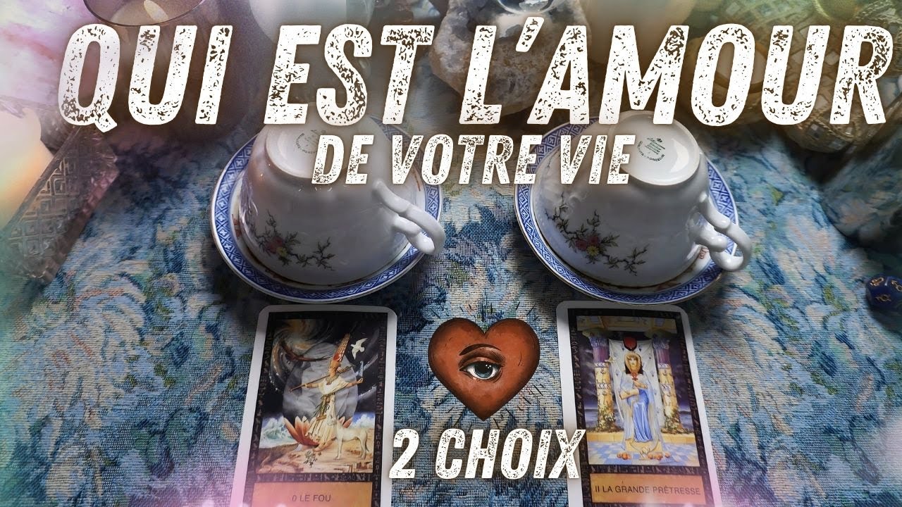 QUI EST L'AMOUR DE VOTRE VIE ? Lecture Marc de Caf&eacute; ☕️Tarot⎟Faites votre choix