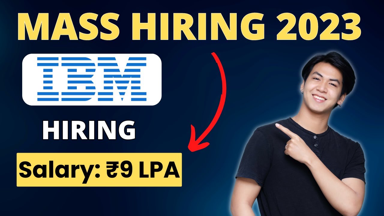 IBM Recruitment 2023 | Off Campus Recruitment Drive | IT Jobs @Job4freshers