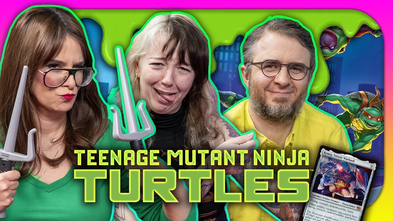 TMNT x MTG: Первый взгляд! 🐢 | Герои в панцирях появятся в Magic the Gathering | Подкаст GLHF