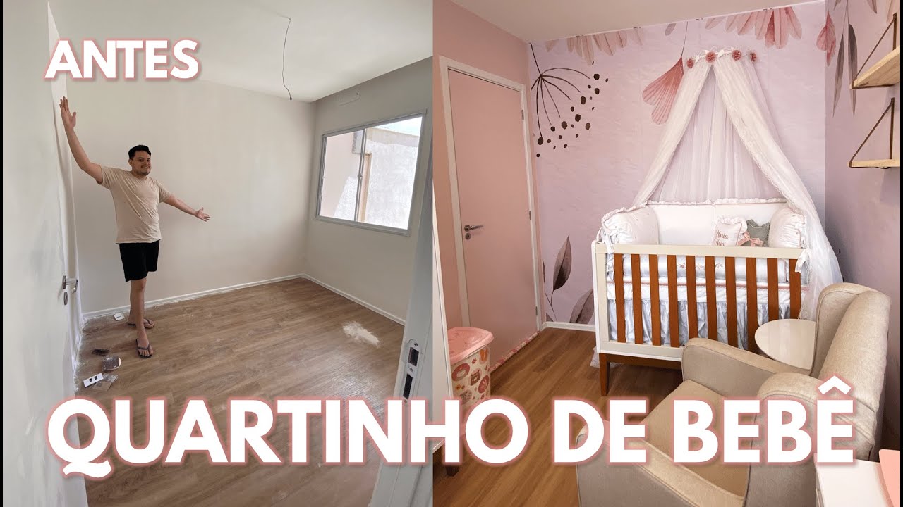 TRANSFORMAÇÃO DO QUARTO DE BEBÊ PEQUENO