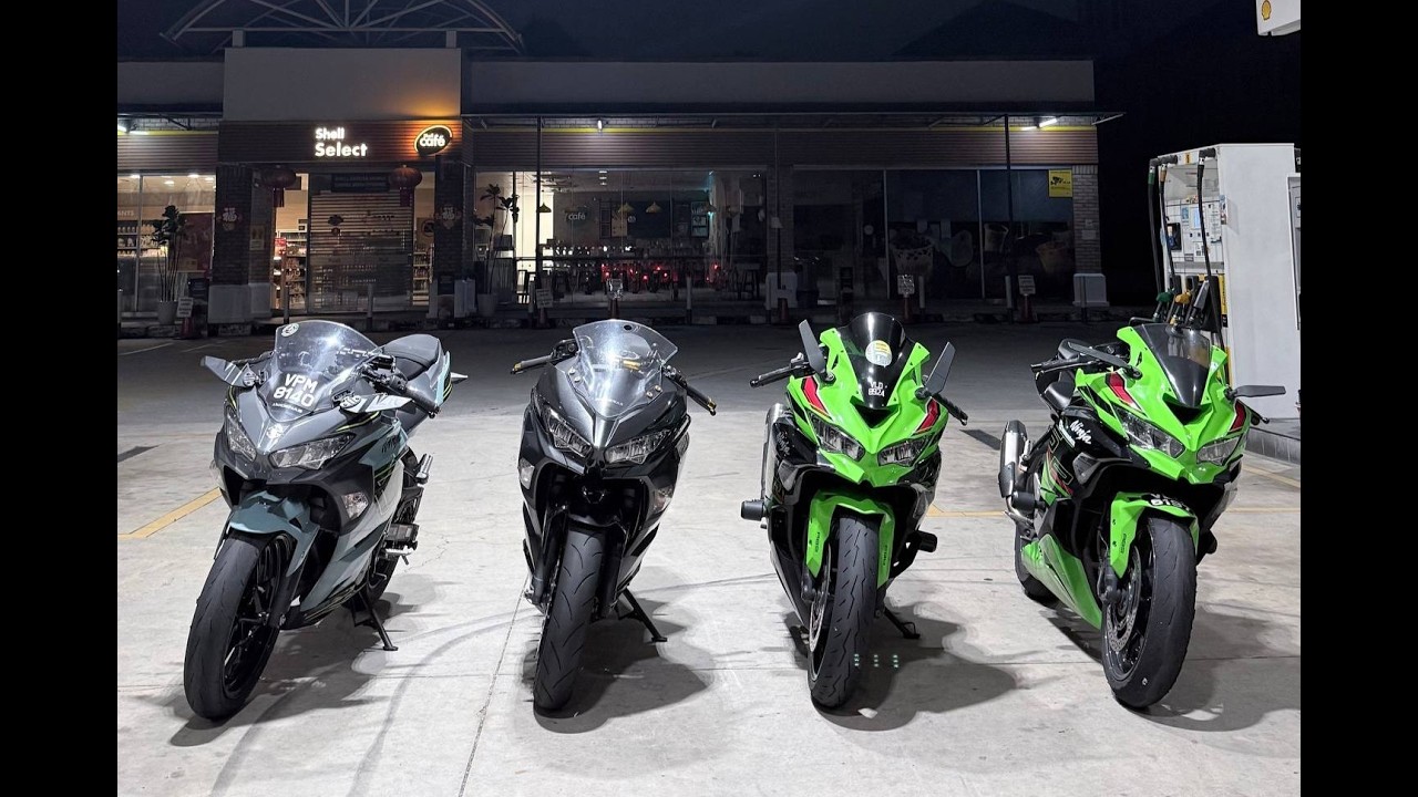 Crazy Night With The Boys | POV | NINJA 250 OHLINS | KAWASAKI | INSTA360 ACE PRO 2