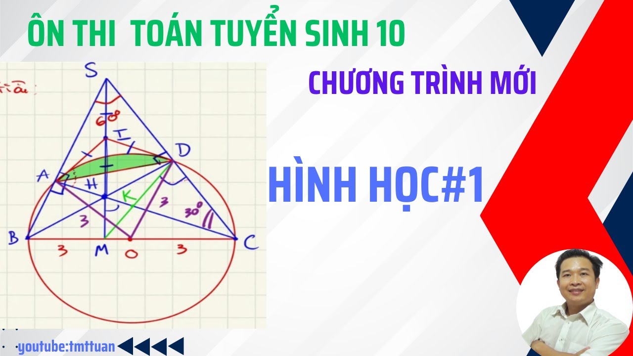 Ôn thi tuyển sinh 10 -Hình học chương trình mới #1