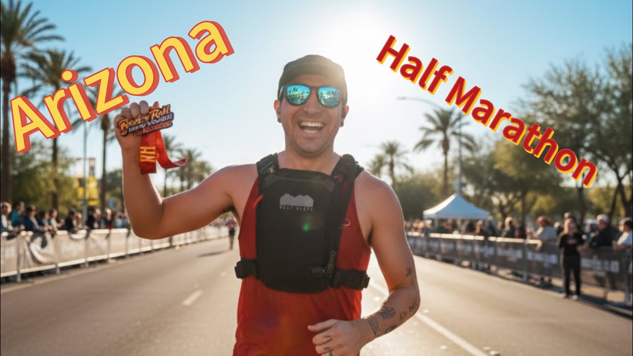 ROCK 'N' ROLL ARIZONA HALF MARATHON 2026 | Full Race Experience & Results! 🎸🏃‍♂️