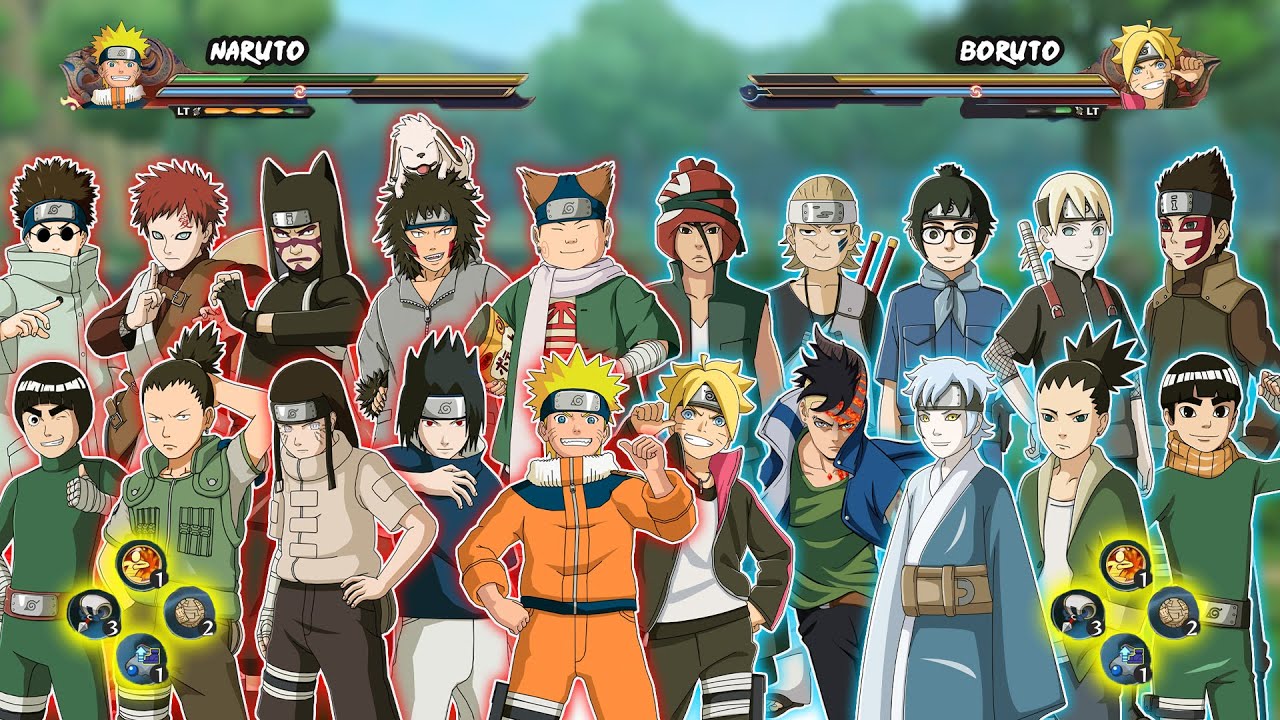 TEAM NARUTO VS TEAM BORUTO | Naruto Storm 4 Next Generations