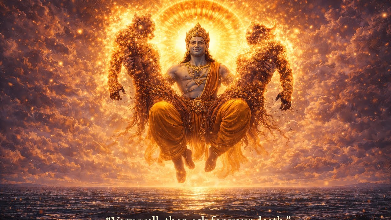 The Awakening of Vishnu | Madhu & Kaitabh | Epic Indian Mythology Cinematic Story