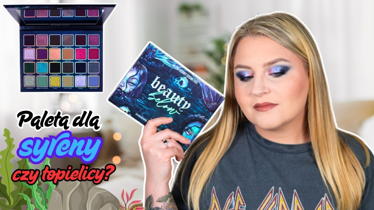 Blend Bunny Beauty Below 🧜🏻&zwj;♀️recenzja, 2 makijaże