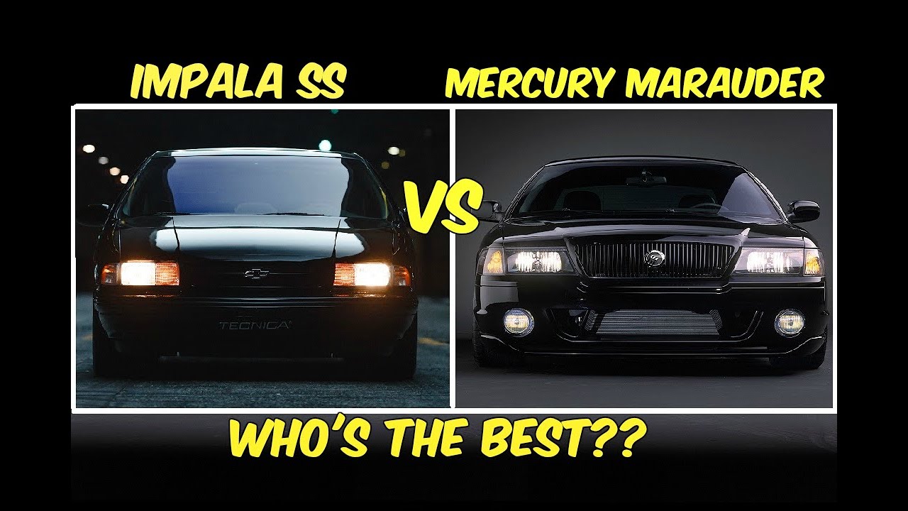 Давайте решим раз и навсегда, кто лучший? Mercury Marauder против Impala SS