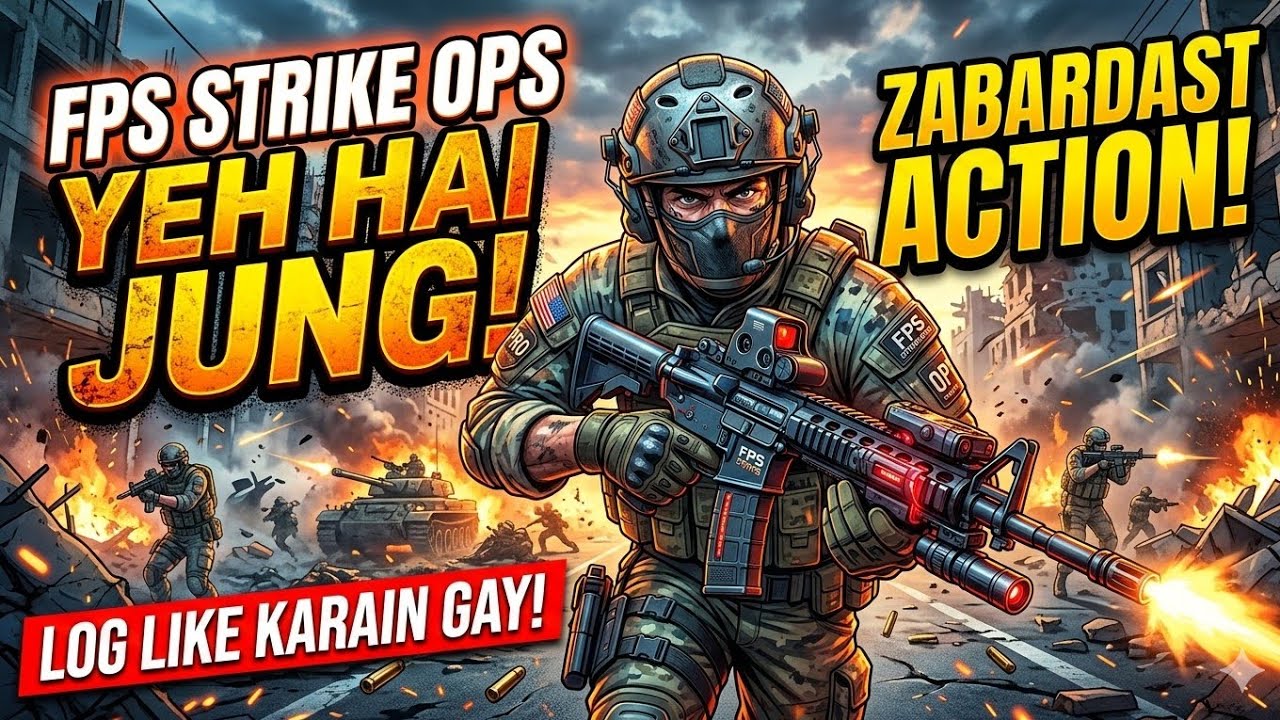 Unstoppable Rampage LIVE / Clutch Fights & Crazy Headshot In FPS Strike Ops Game