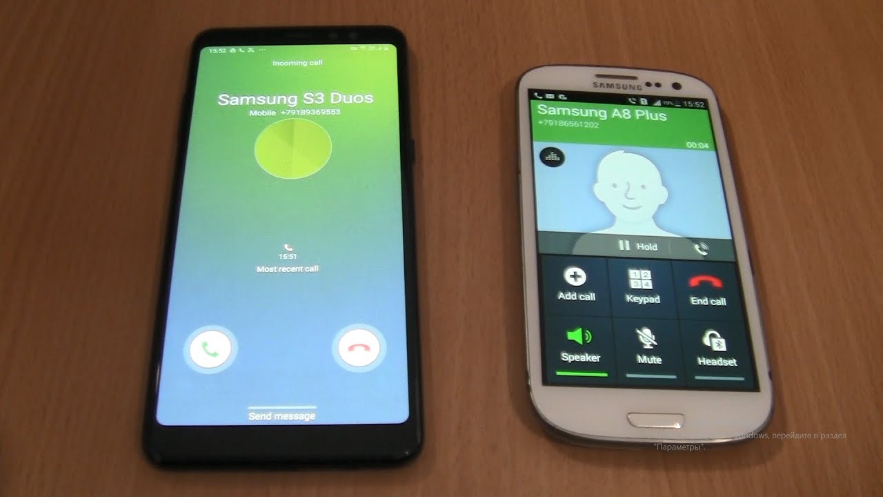 Over the Horizon Incoming call & Outgoing call at the Same Time Samsung Galaxy S3 Duos+A8 Plus