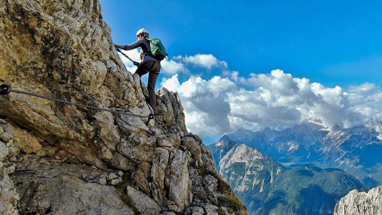 Der Mittenwalder H&ouml;henweg - einer der sch&ouml;nsten Klettersteige Deutschlands