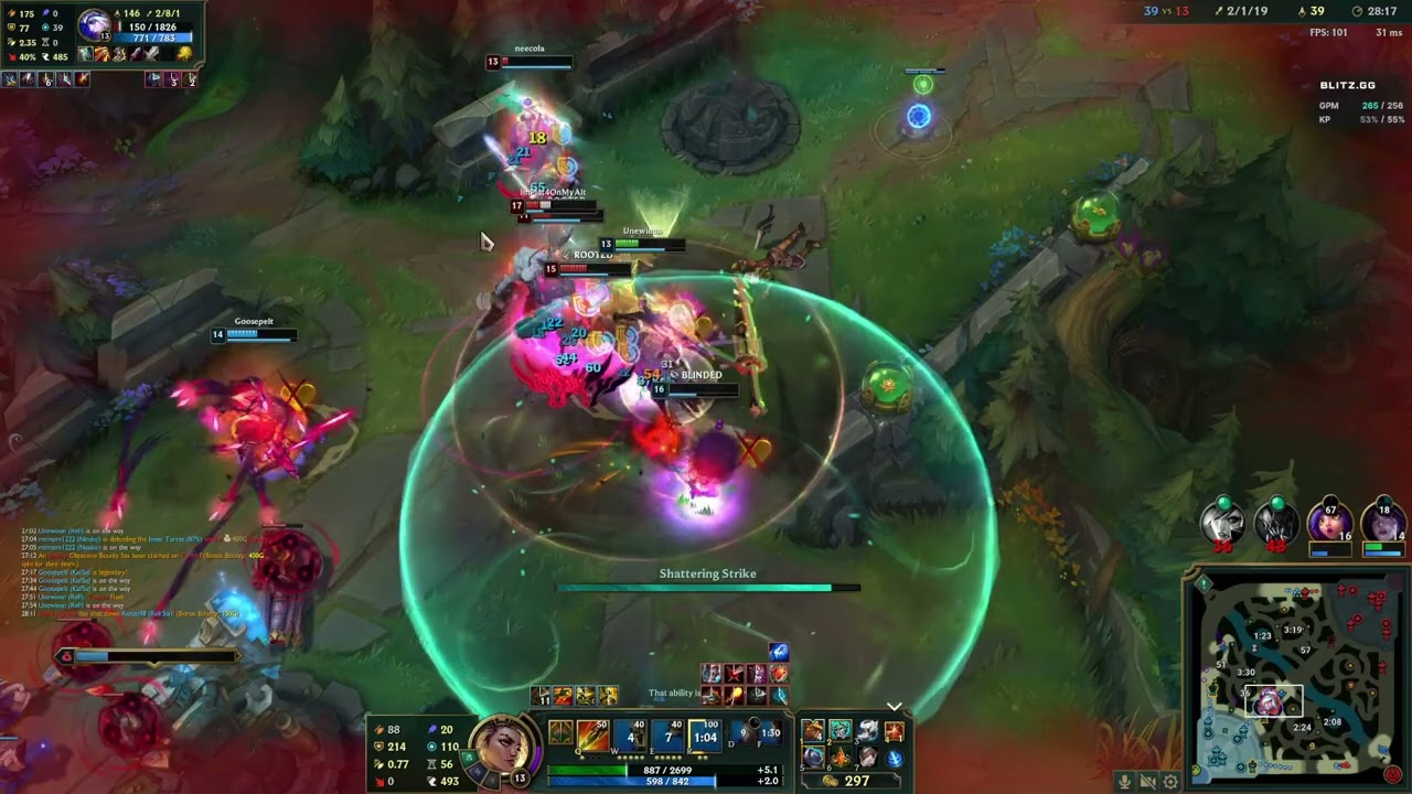 Kai'sa + Midscope Rell - Goose's First Penta!!! -