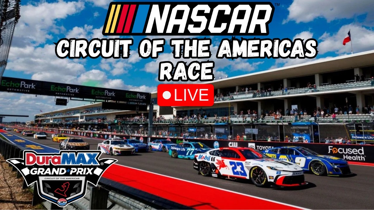 NASCAR COTA Race LIVE COVERAGE 🔴