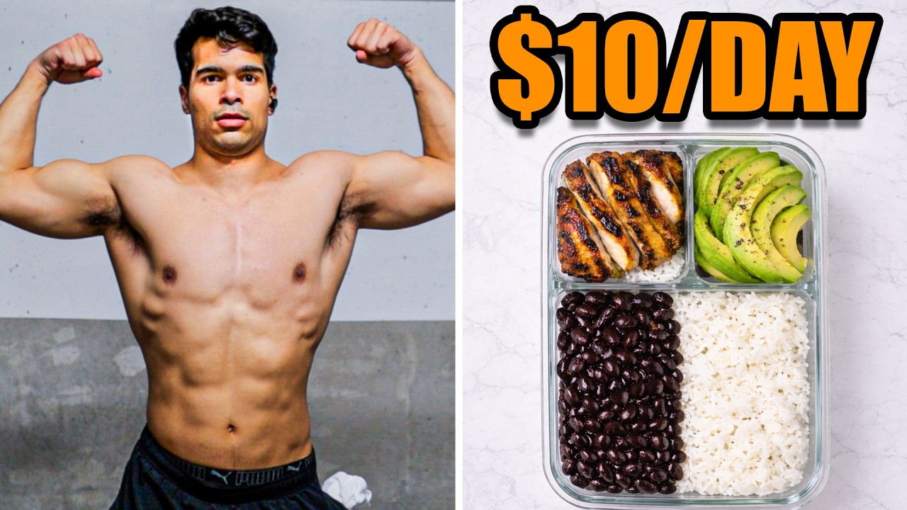 $10 a Day Lean Bulk Meal Prep (3,500 Calories)