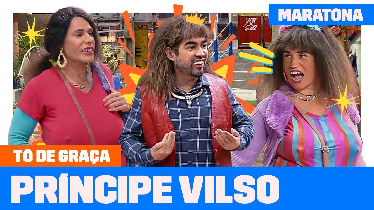 MARATONE os momentos do VILSO! | T&ocirc; De Gra&ccedil;a | Humor Multishow