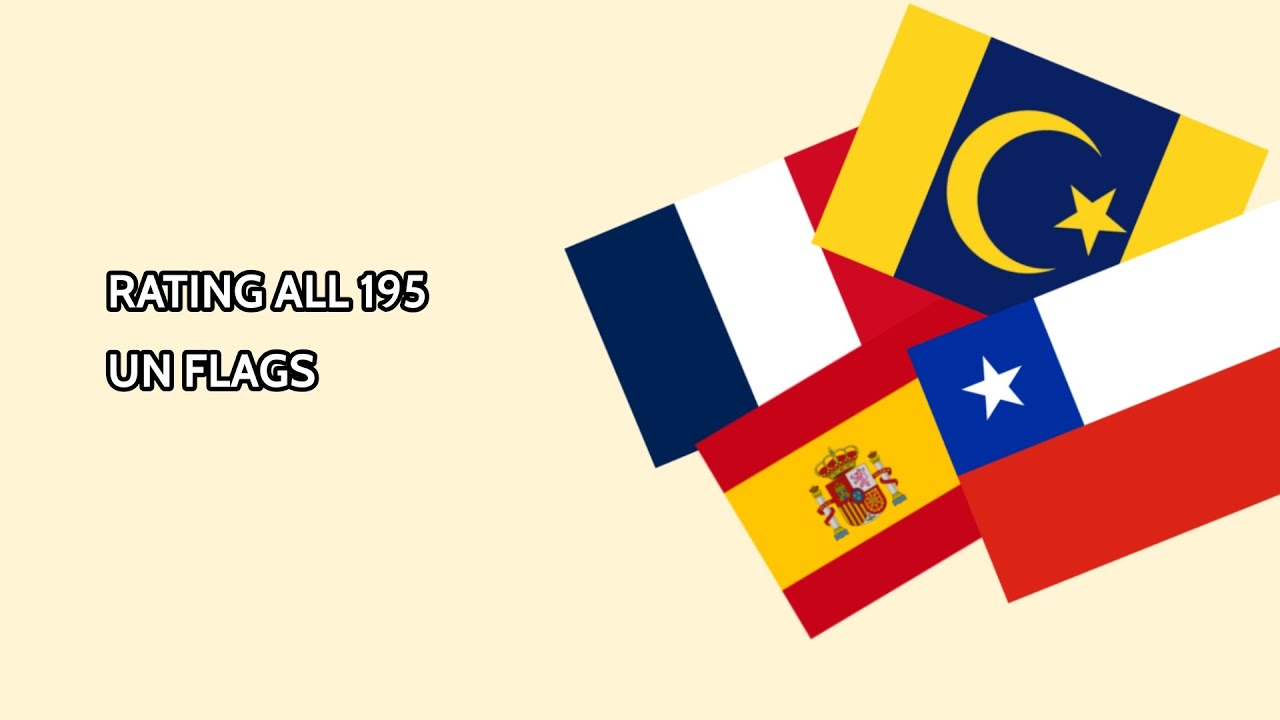 Rating all 195 UN flags