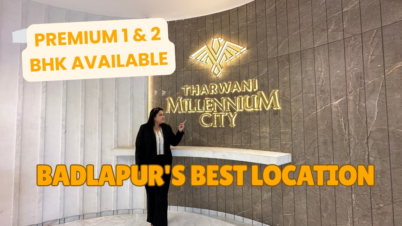 Call: 8055855866 | Tharwani Millennium City | Premium 1 & 2 BHK Flats in Badlapur’s Best Location