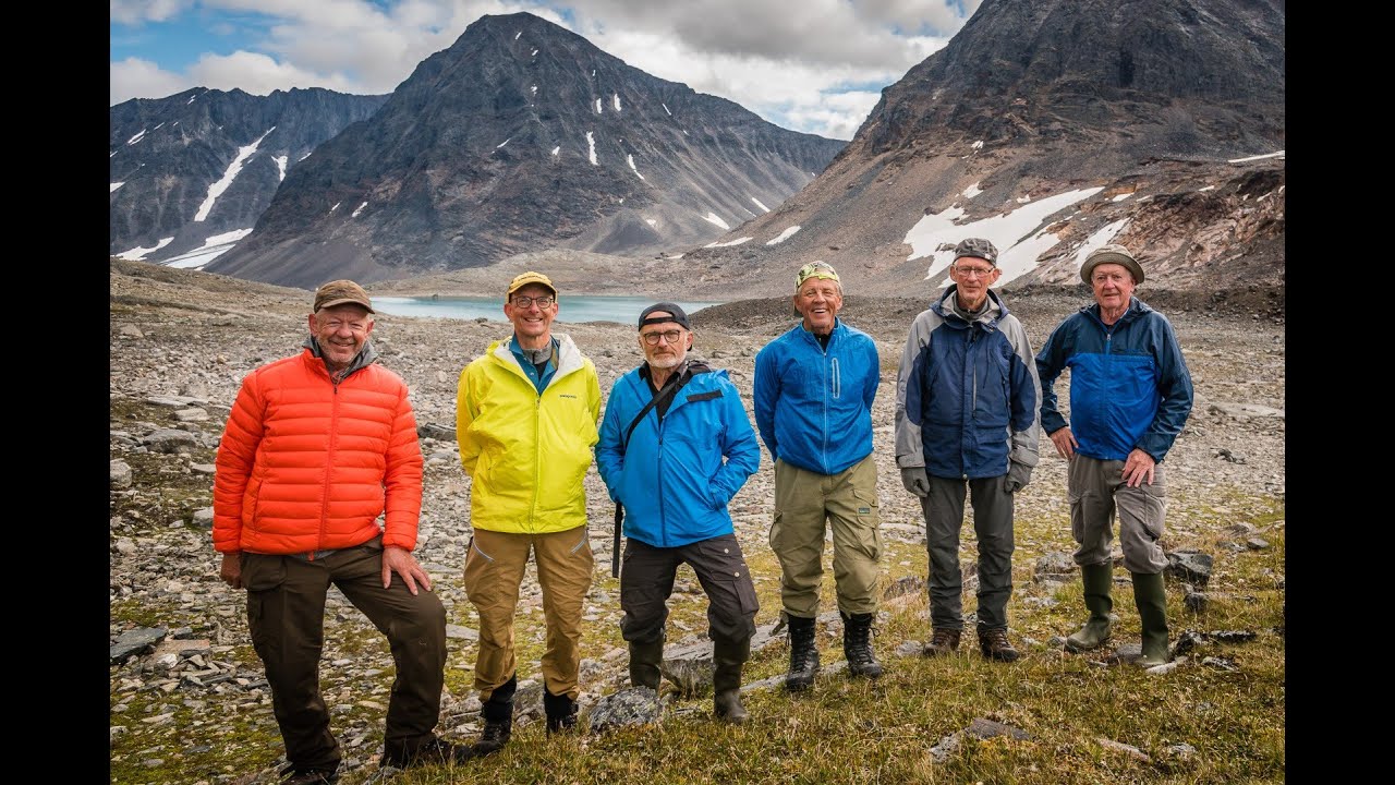 Filmen om och med fjällgänget (på bild) blandat innehåll  åren 2009 - 2020