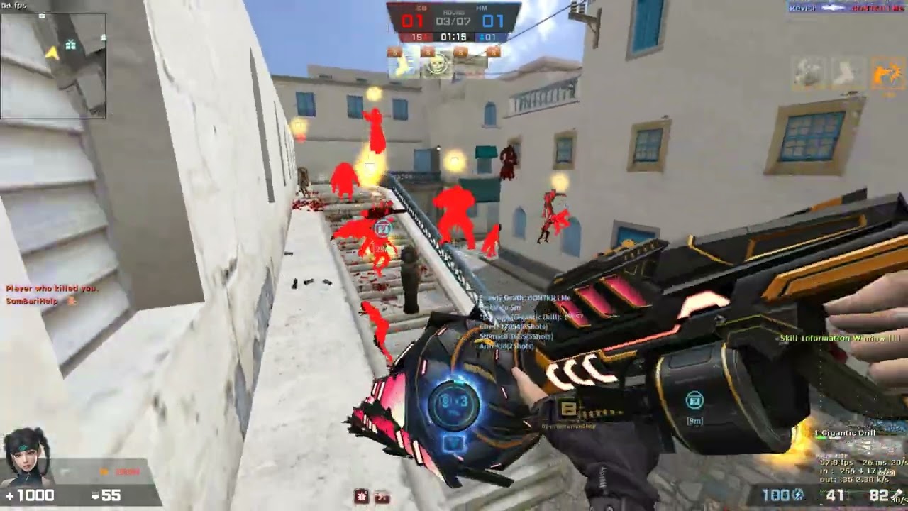 Counter Strike Nexon : Studio (CSN:S) Review Flex Weapon Sandalphon : Gigantic Drill