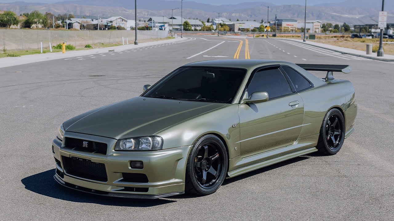 We wrapped an R34 Skyline GT-R #TCG72
