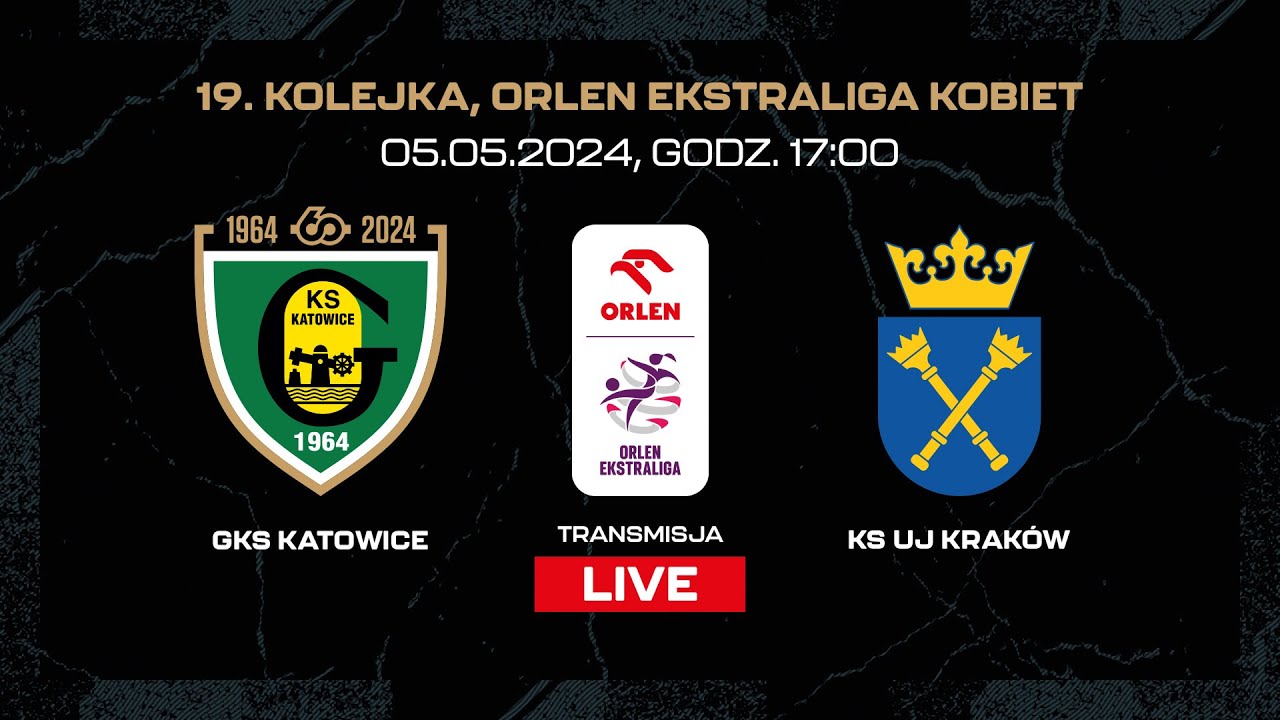Orlen Ekstraliga Kobiet: GKS Katowice - KS UJ Kraków 2:0 (05.05.2024)