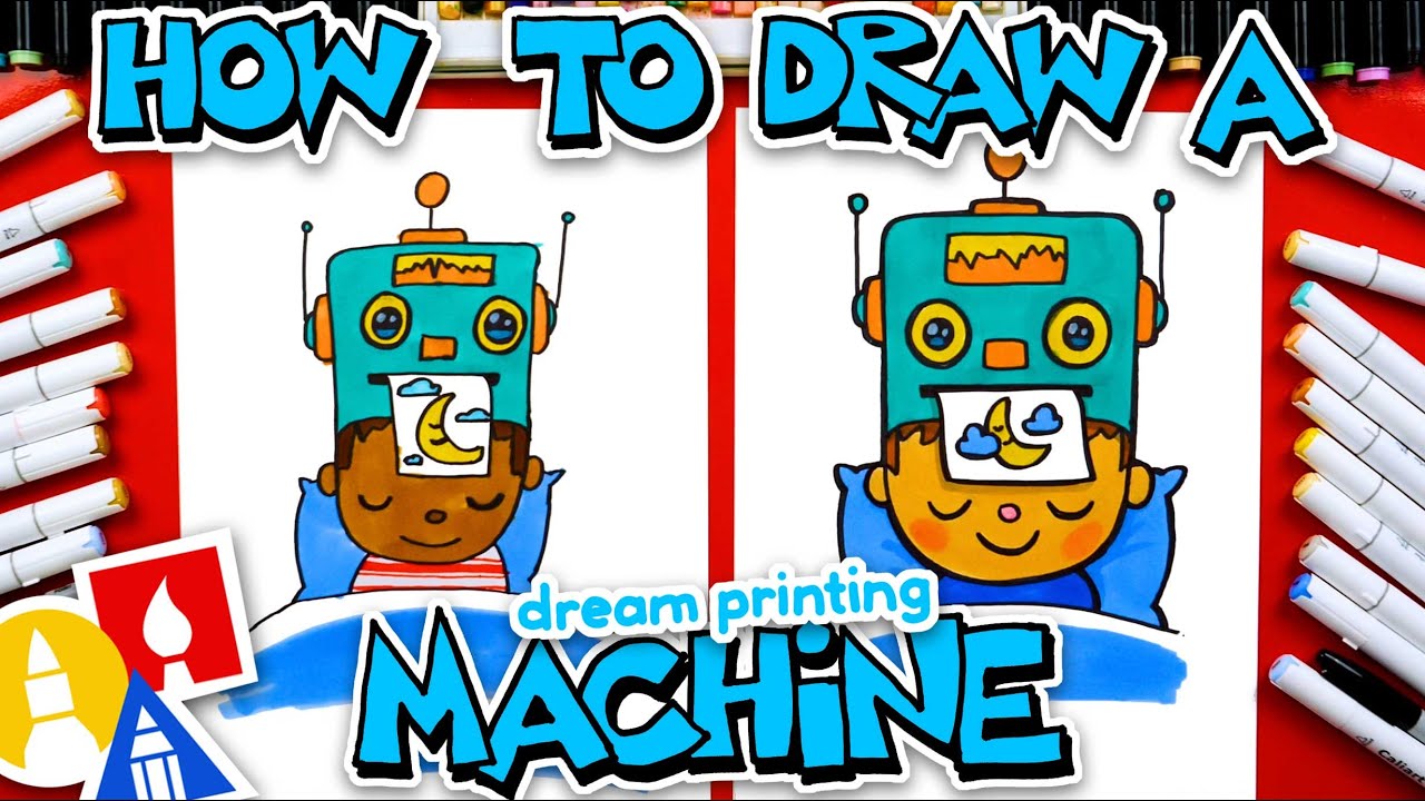 How To Draw A Dream Printing Machine
