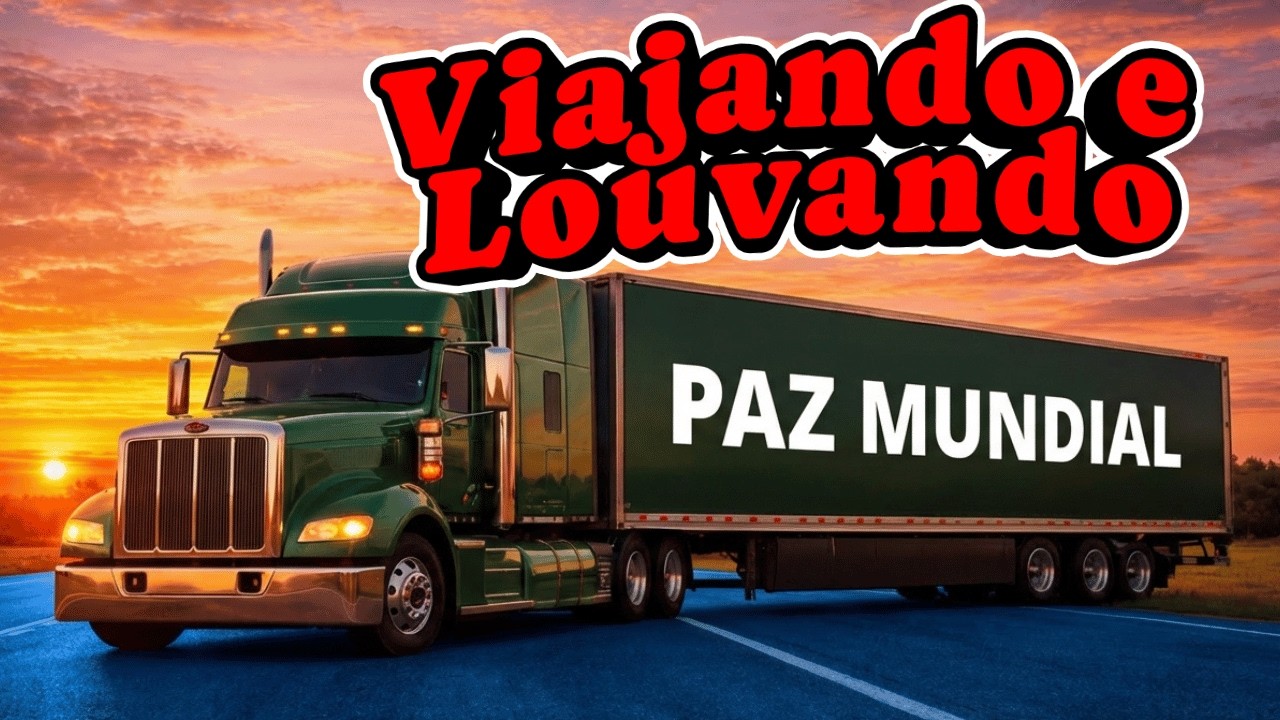 Viajando e louvando a Deus. Os melhores louvores para você ouvir e viajar na presença de Deus.