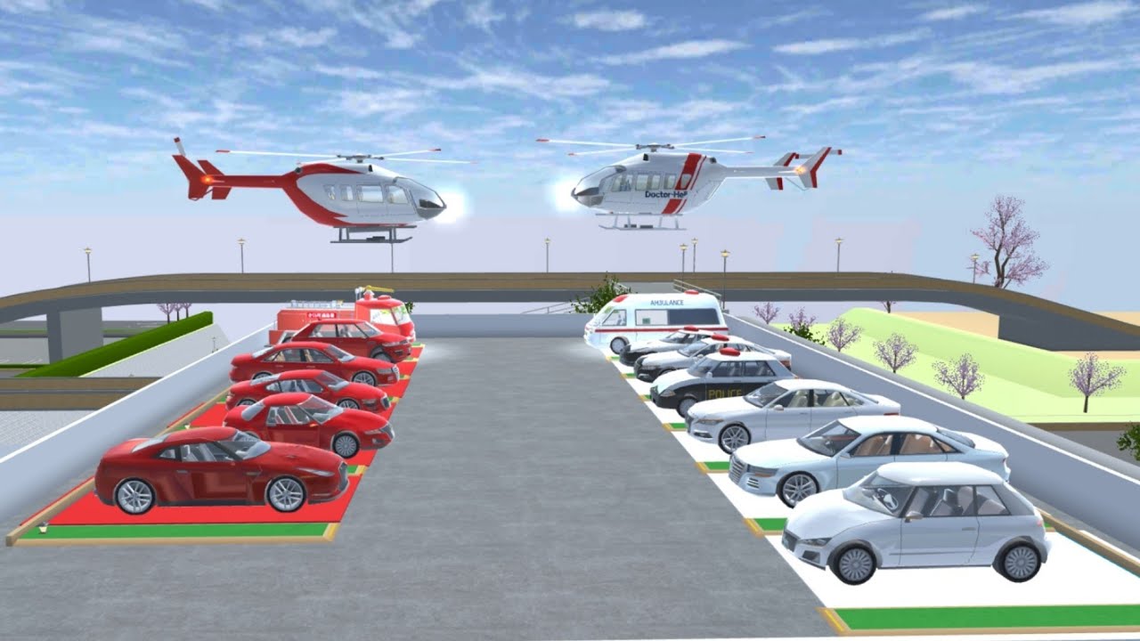 Collection all red cars & black cars 🚗at cars shops 2026[Sakura school simulator 