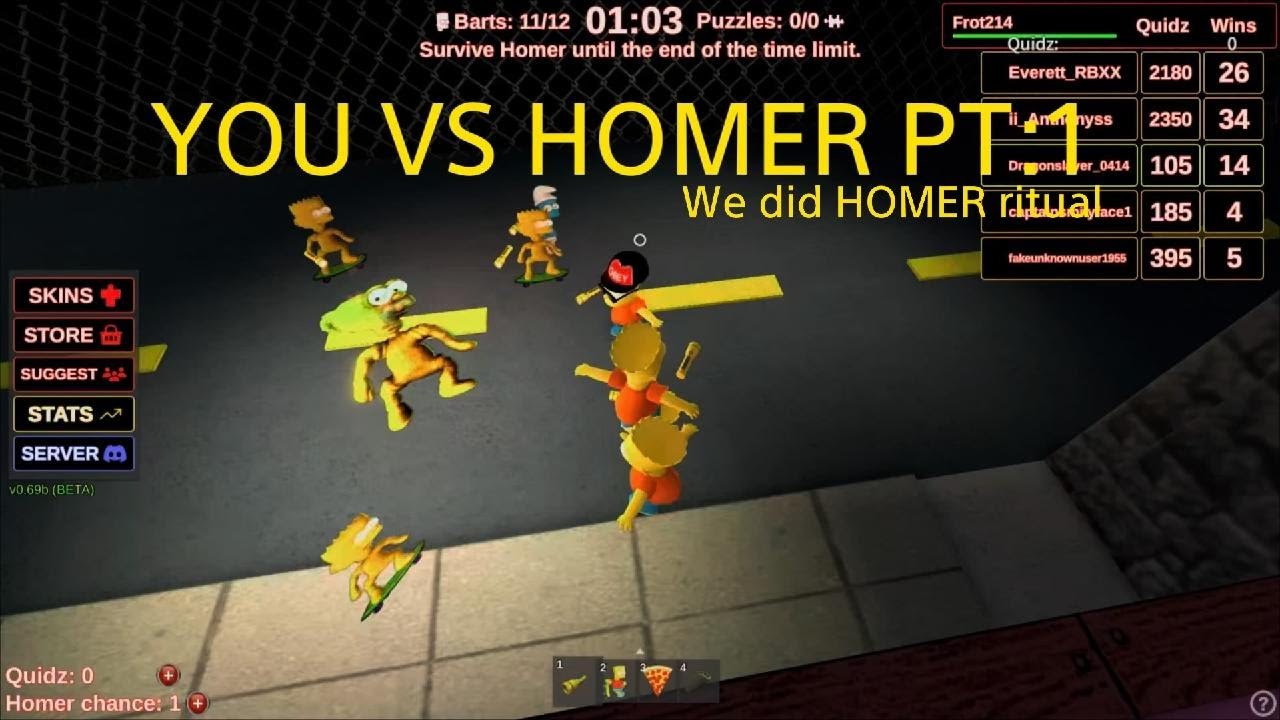 YOU VS HOMER PT:1