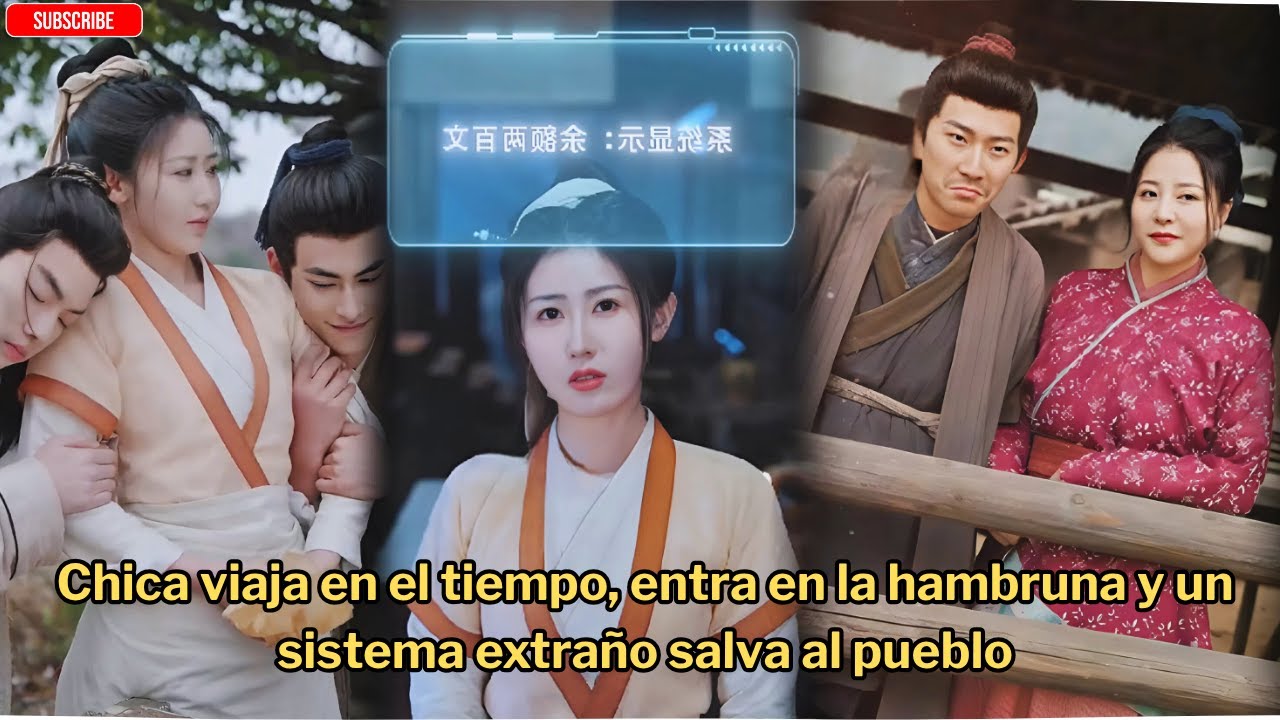 Chica viaja en el tiempo, entra en la hambruna y un sistema extra&ntilde;o salva al pueblo