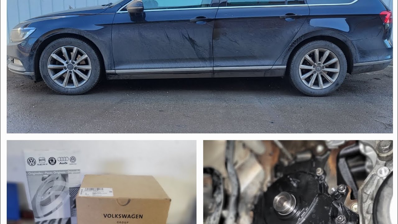 Distribuție Passat B8 cu pierderi de ulei și antigel!