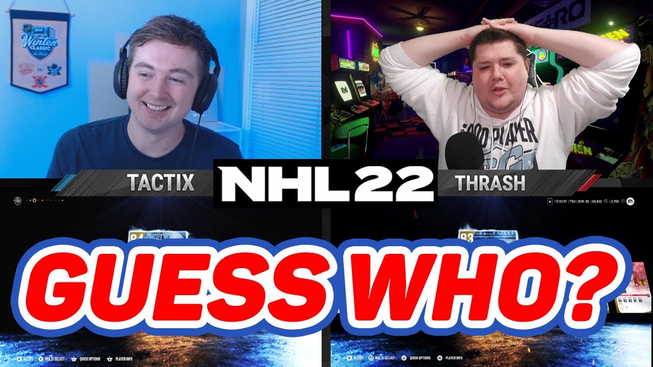NHL 22 - GUESS WHO PACK OPENING! w/ Thrash
