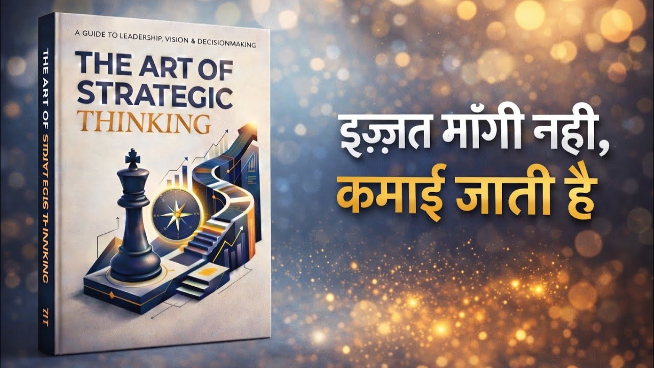 The art of Strategic Thinking | इज्जत मांगी नहीं, कमाई जाती है | Hindi Audiobook