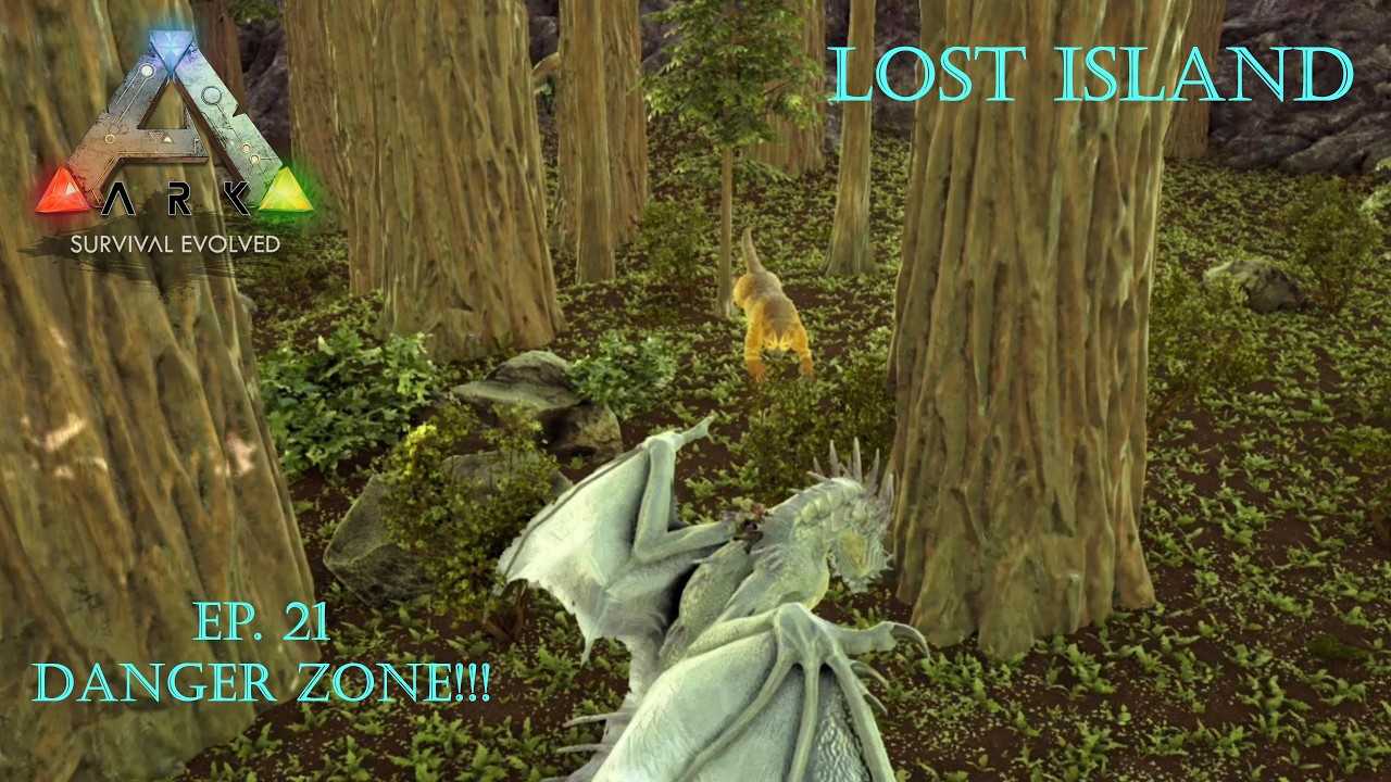Ark Survival Evolved: Lost Island 21 - Danger Zone!!!
