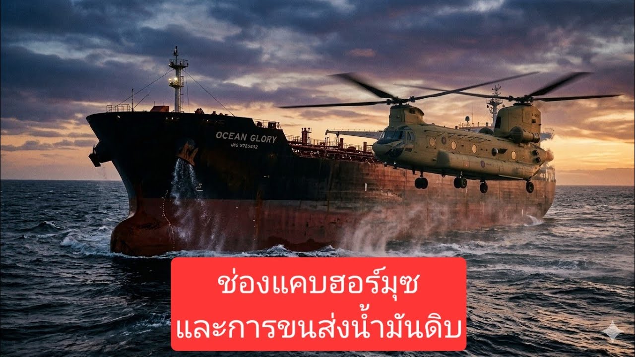 ช่องแคบฮอร์มุซ และการขนส่งน้ำมันดิบ