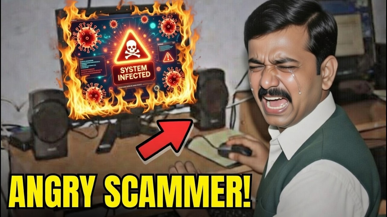 INDIAN SCAMMER RAGE, AFTER UNLEASHING MY VIRUS!