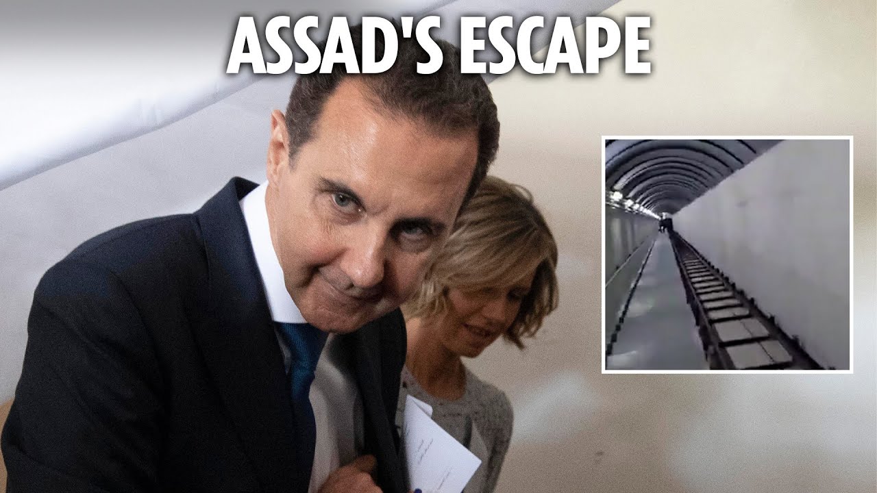 How Assad & Asma fled Syria - helicopters, bodyguards & gold bars in escape to Moscow