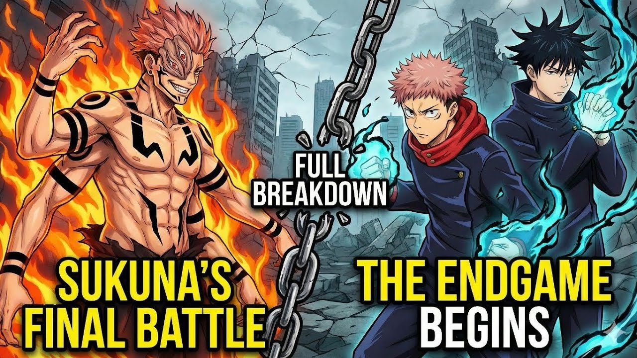 WHAT HAPPENED TO SUKUNA IN JUJUTSU KAISEN - FULL BREAKDOWN