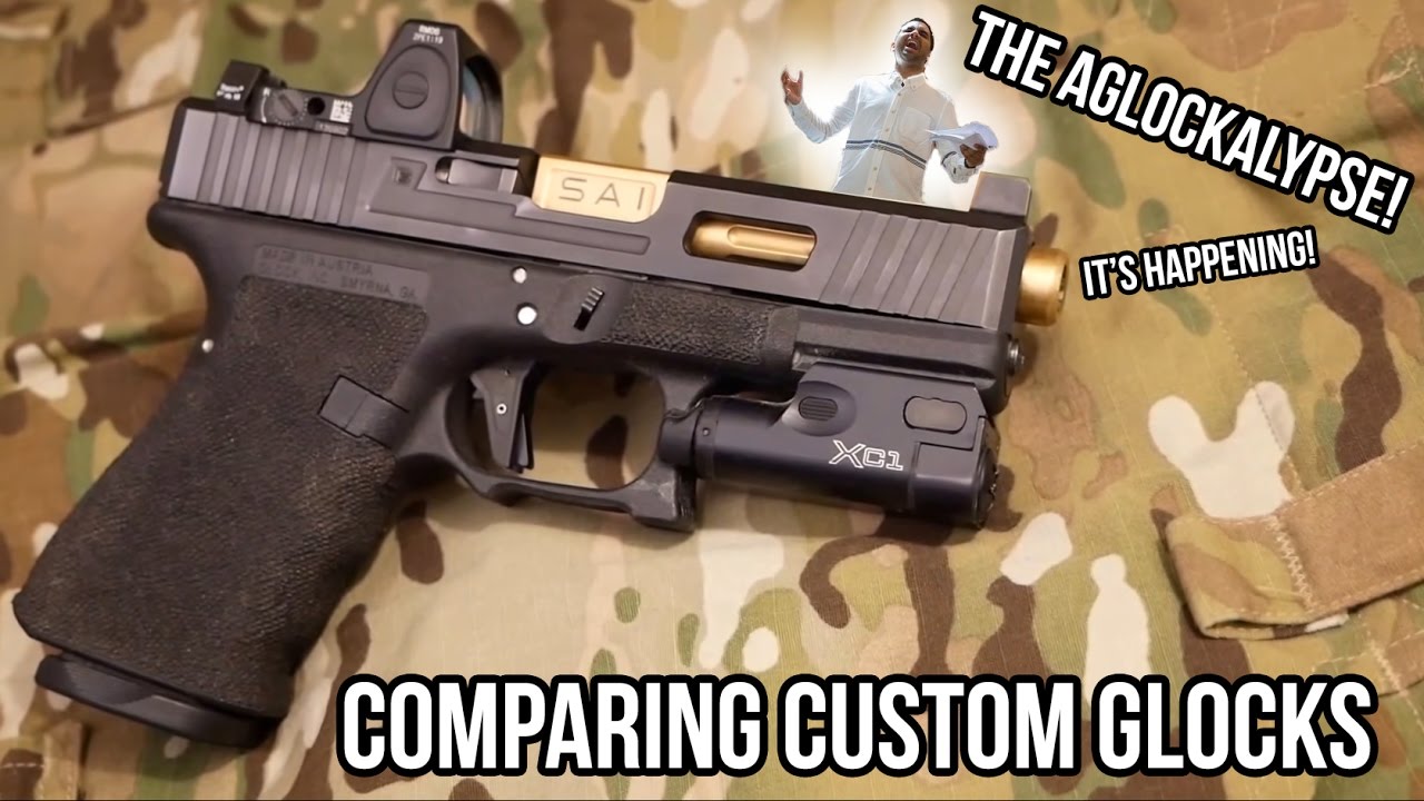 Stock Glock, Salient Arms, Agency Arms Compared