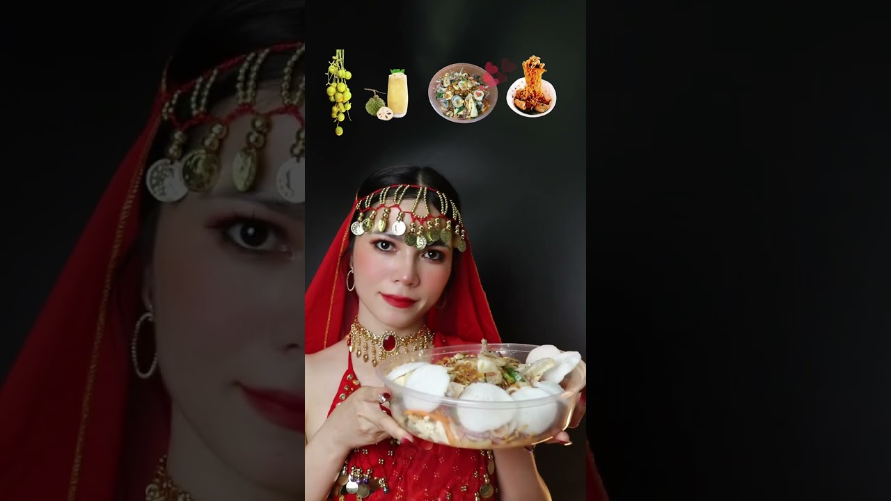 CÔ GÁI ẤN ĐỘ ĂN MÓN HOT TIKTOK - Bảo Ngân đang ăn