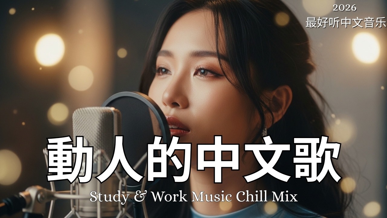【2026最好聽中文音樂】動人抒情歌單｜讀書、工作與放鬆的絕佳音樂｜温暖寒冬的音乐 Study & Work Music Chill Mix | #BGM #專注讀書 #放鬆工作 #工作音樂 #情歌